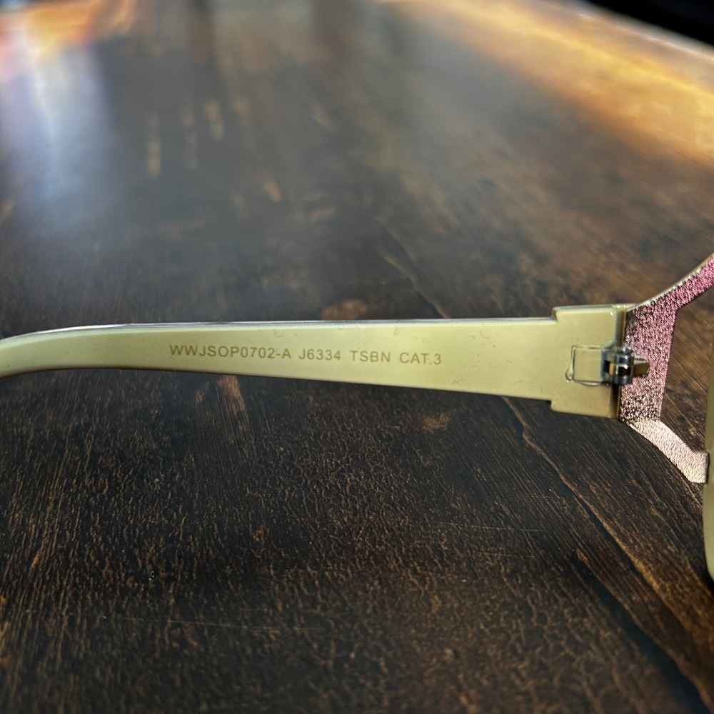 Jessica Simpson Sunglasses Tortoise Shell Oversized Square Frame J6334‎ - Picture 5 of 6